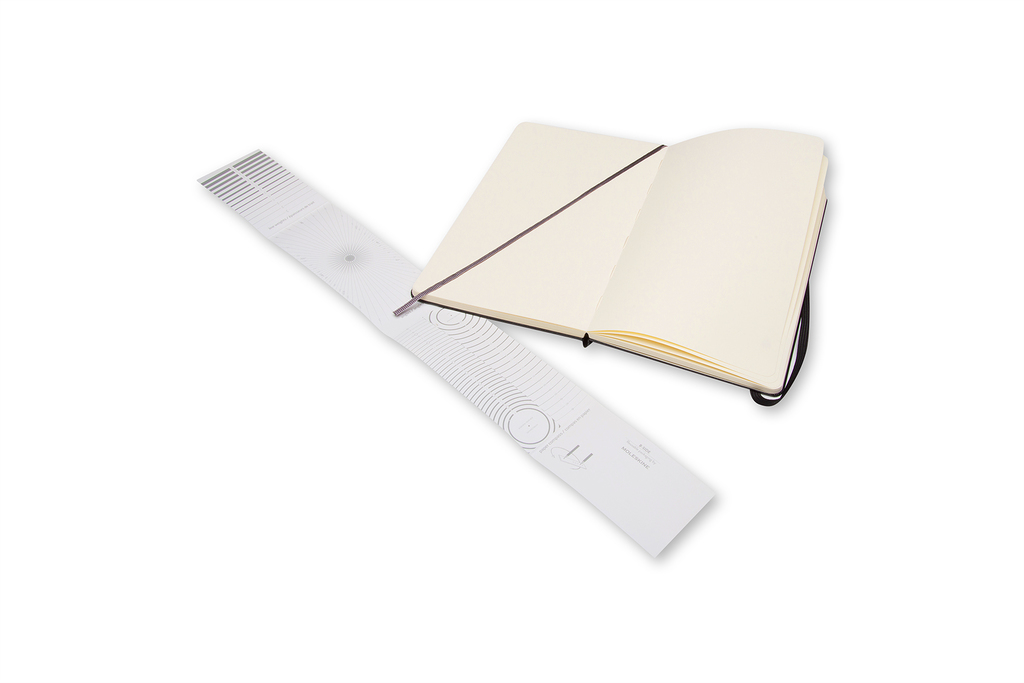 Skicář Moleskine tvrdý černý L