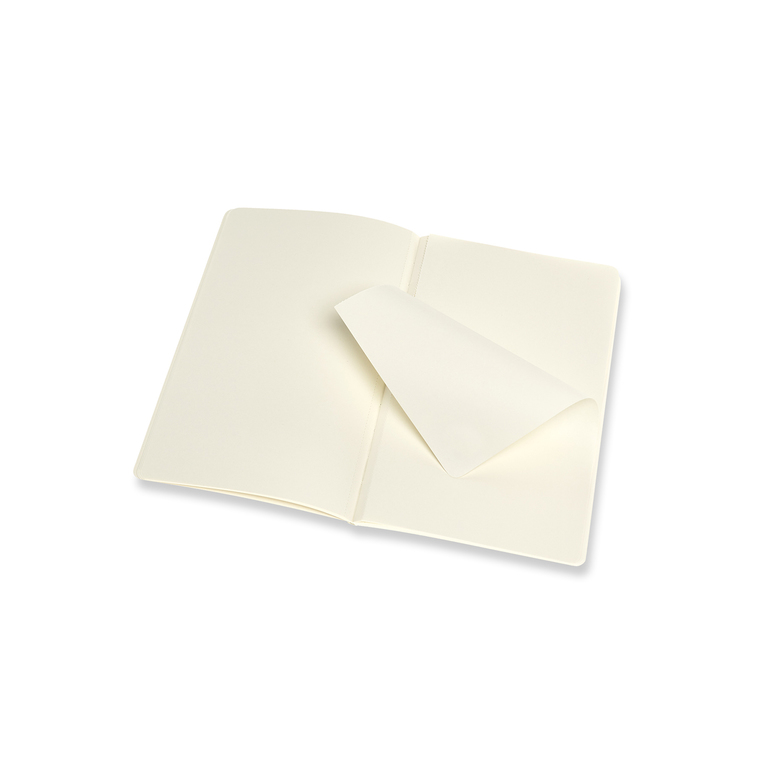 Volant zápisníky Moleskine 2 ks čistý modrý a žlutý L