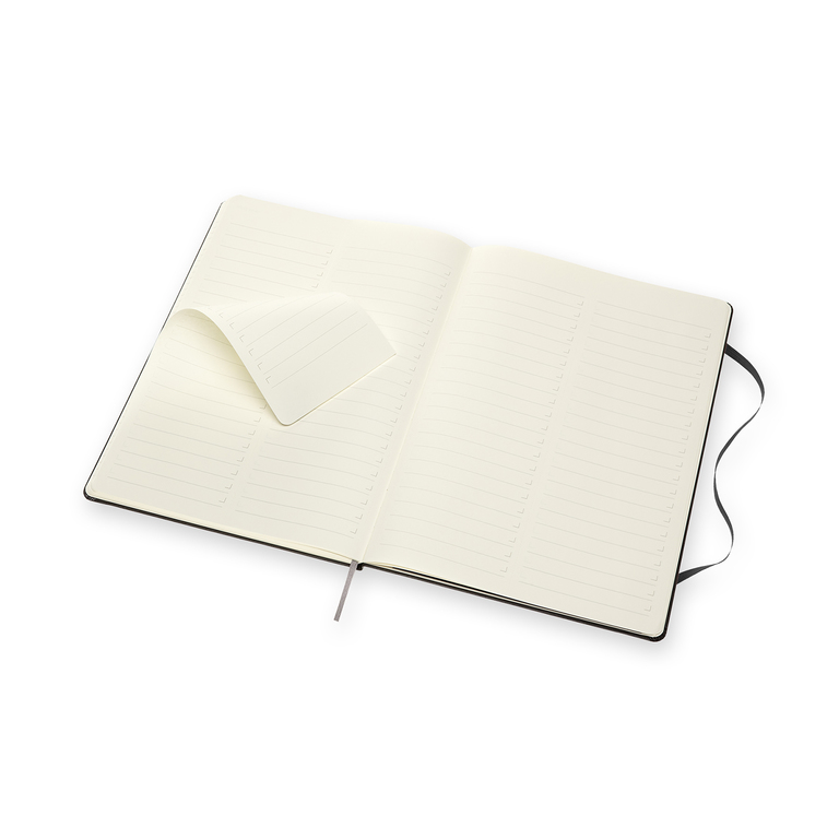 Professional diář-zápisník Moleskine tvrdý černý A4