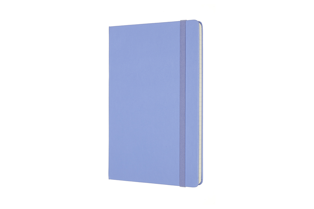 Zápisník Moleskine tvrdý linkovaný světle modrý L