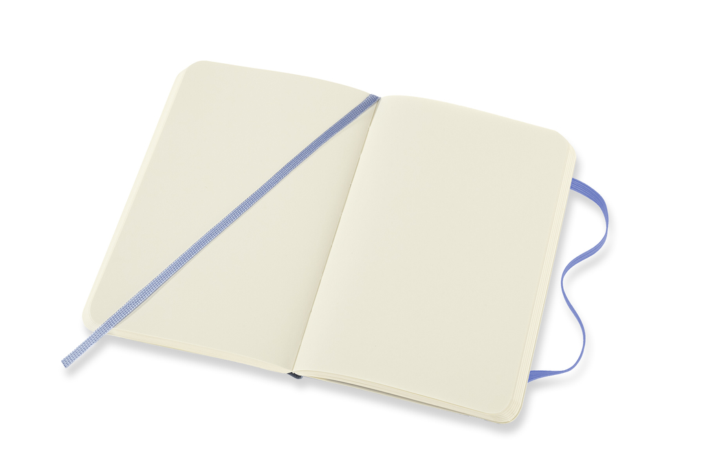 Zápisník Moleskine měkký čistý světle modrý S
