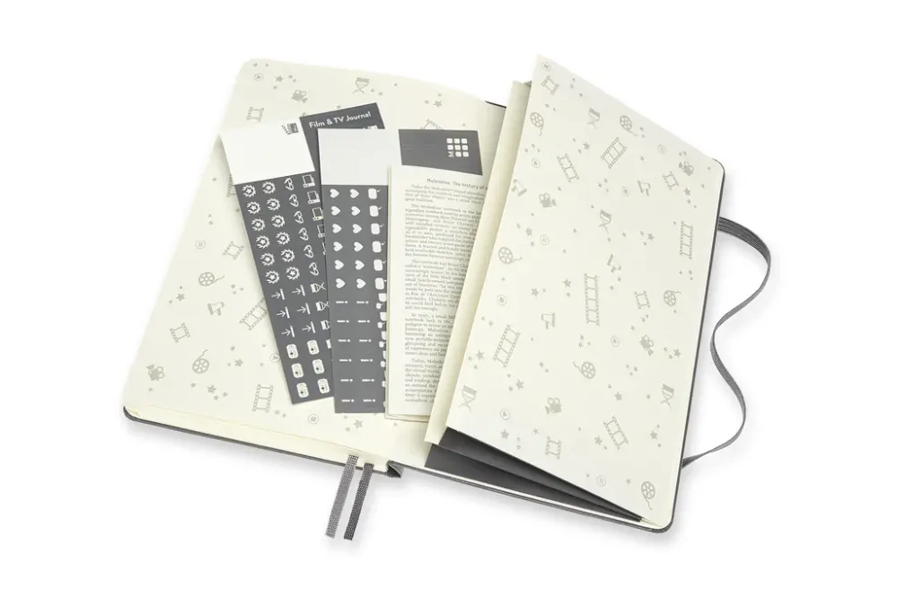 Passion Moleskine zápisník Film & TV