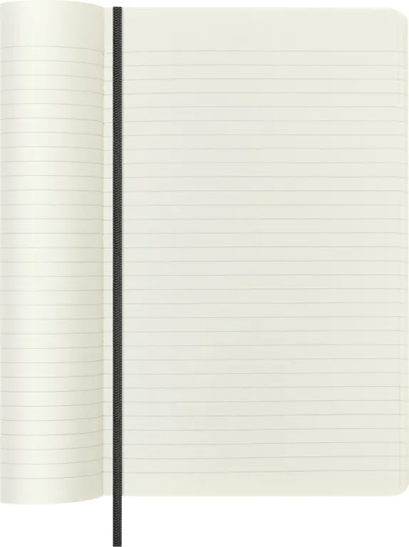 Precious & Ethical Vegea zápisník Moleskine linkovaný černý L v dárkové krabici