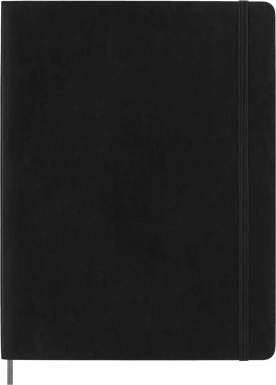 Smart zápisník Moleskine měkký linkovaný černý XL