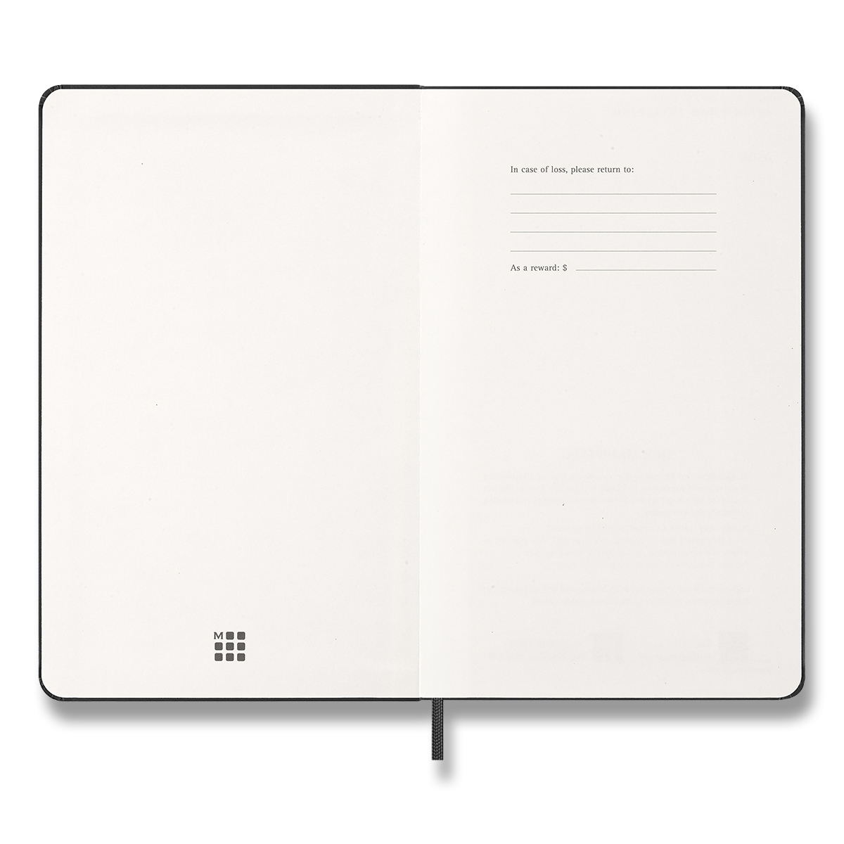 Diář Moleskine 2026 denní tvrdý černý L