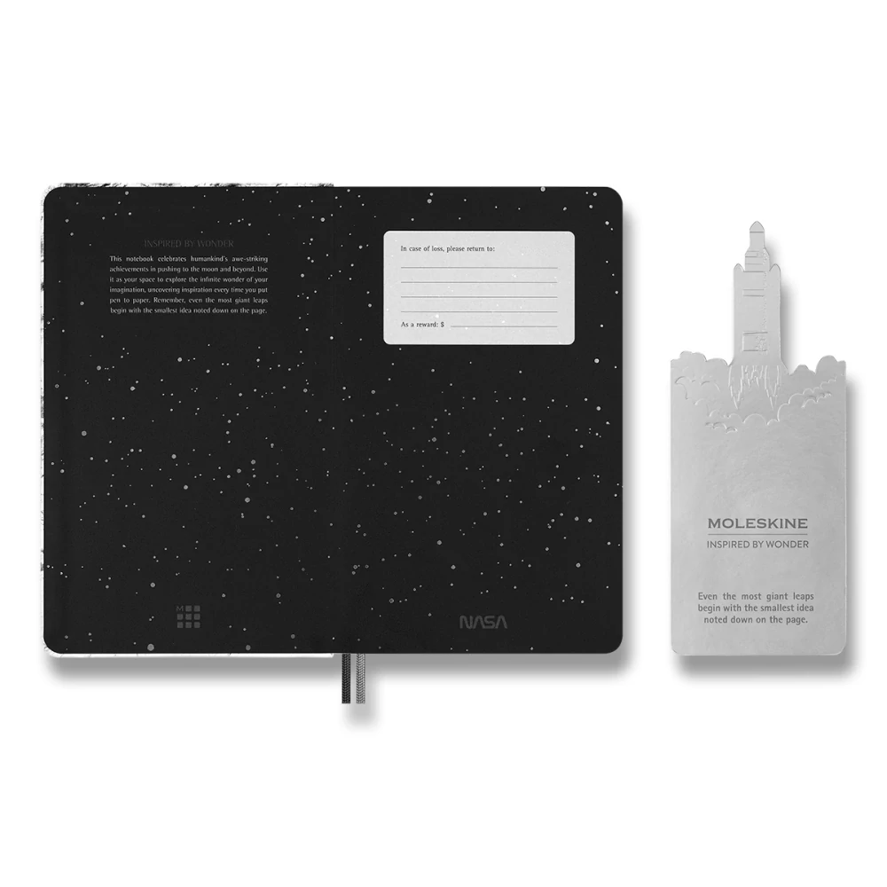 NASA-inspired zápisník Moleskine linkovaný L v dárkové krabici