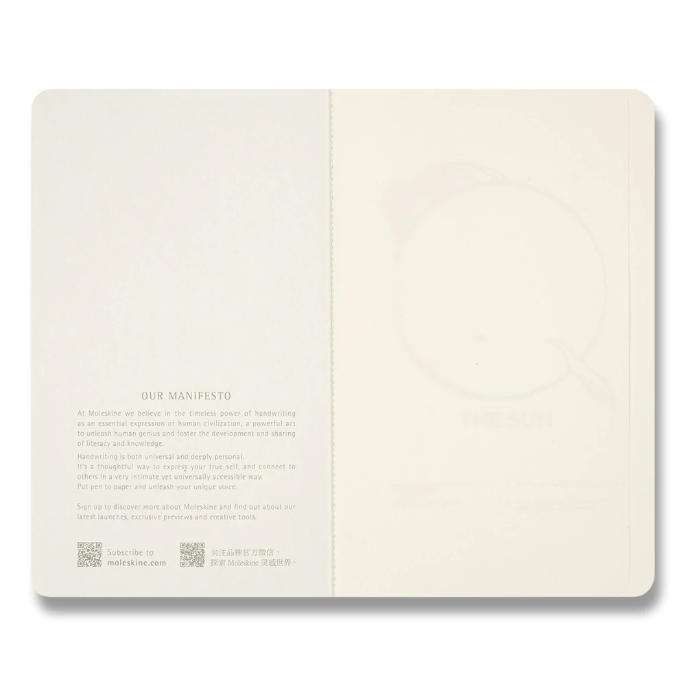 NASA-inspired sešit Volant Moleskine 1 ks čistý L