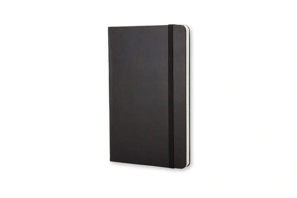 Zápisník Moleskine tvrdý čtverečkovaný černý L