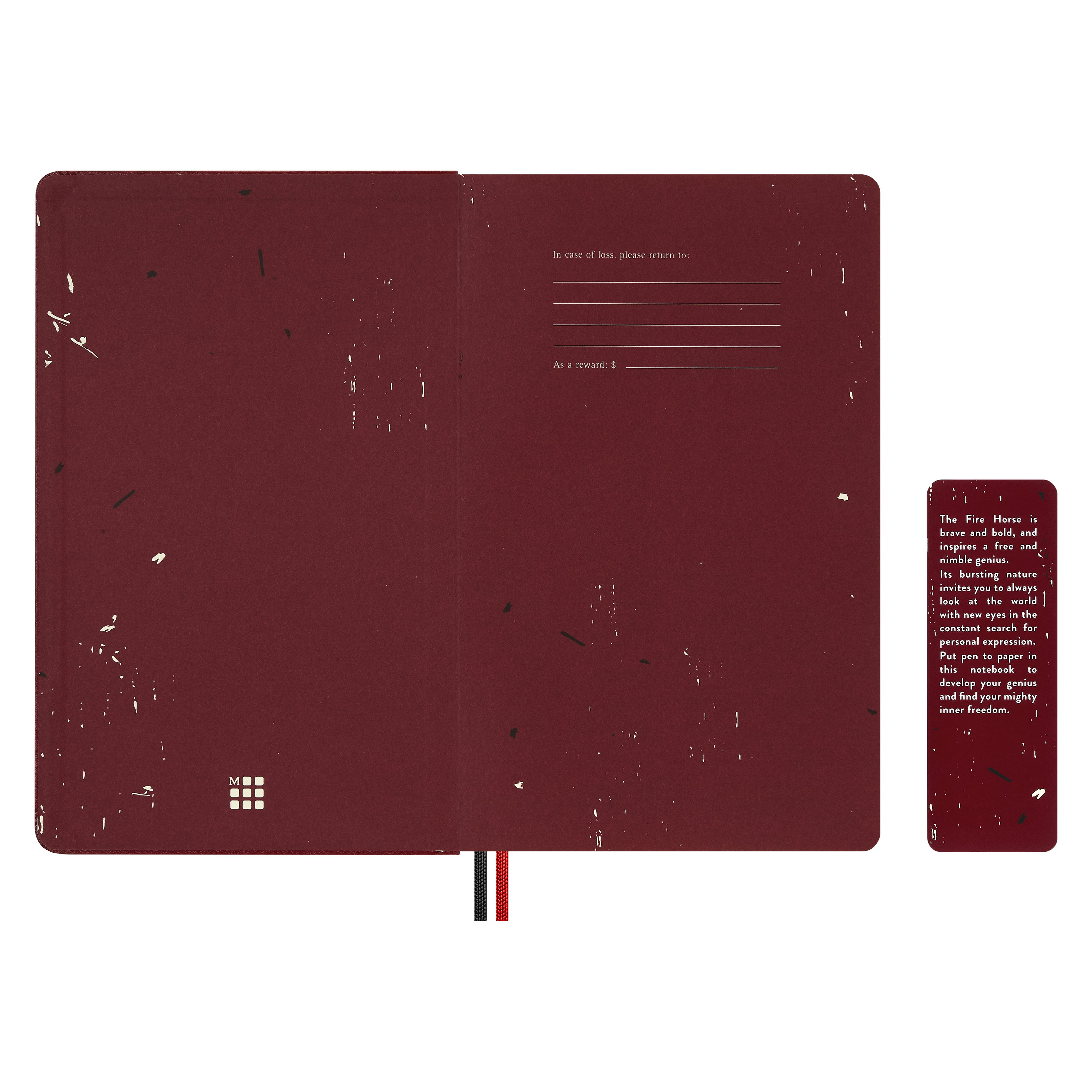 Zápisník Moleskine Horse Wood linkovaný L