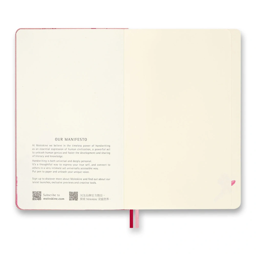 Sakura zápisník Moleskine tvrdý čistý L