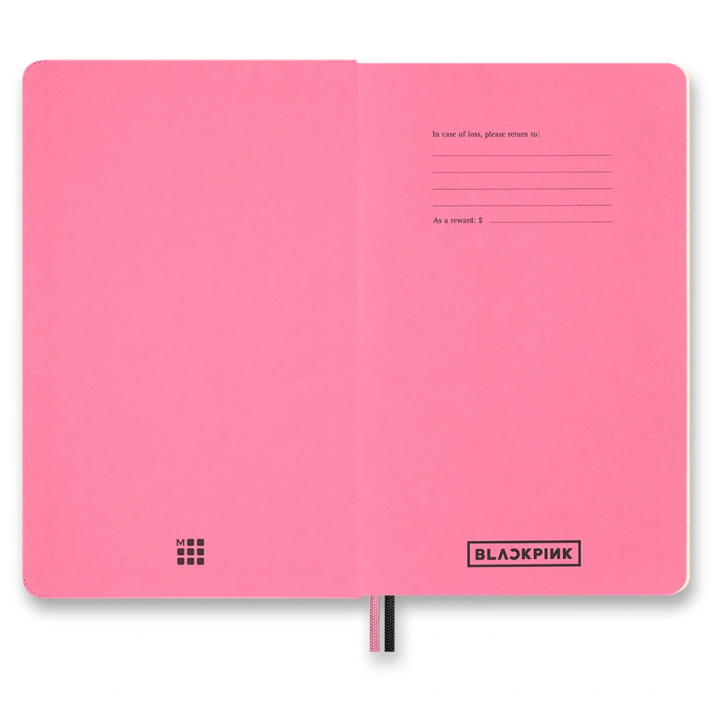 18měsíční týdenní diář Moleskine 2026-2027 Blackpink L
