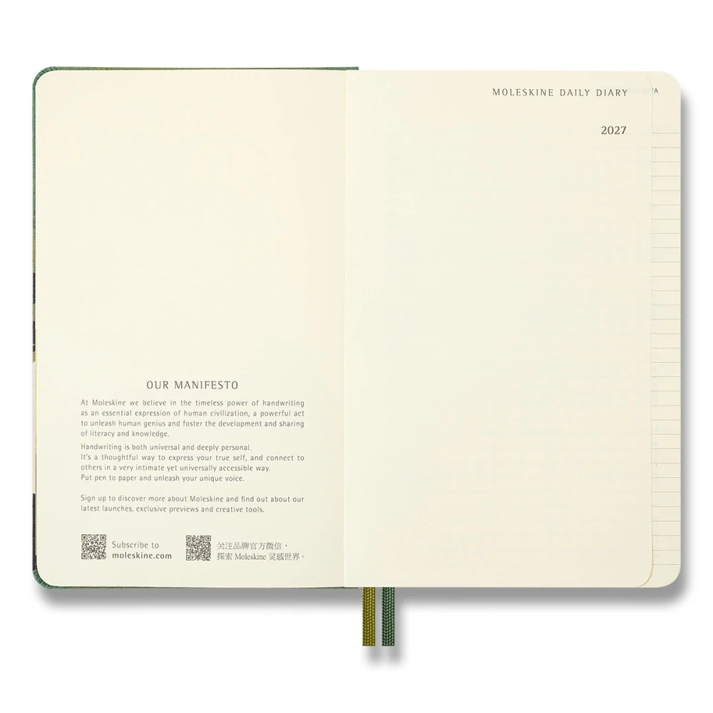 Diář MOLESKINE 2027 denní tvrdý The Lord of the Rings L Merry and Pippin