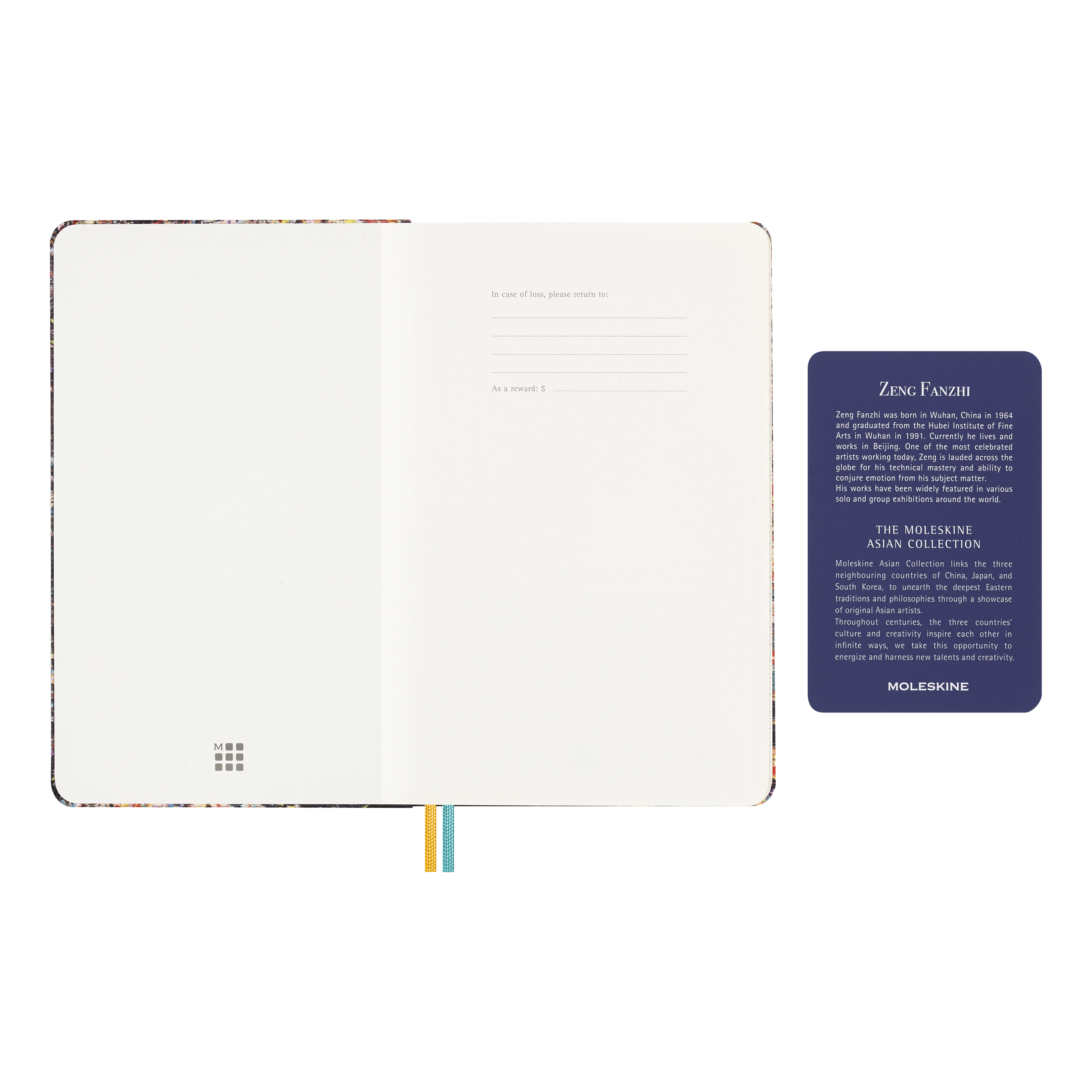 Zápisník Moleskine  Year of the Dragon linkovaný L v dárkové krabici