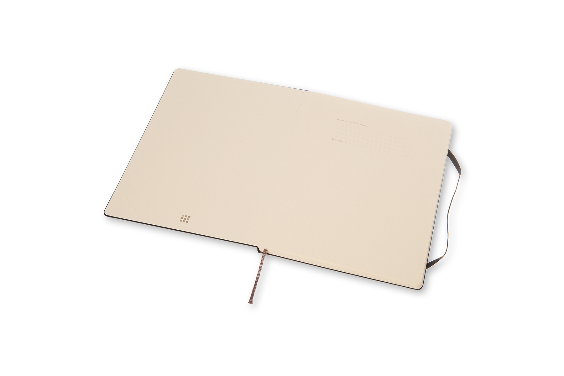 Zápisník Moleskine tvrdý tečkovaný černý XL