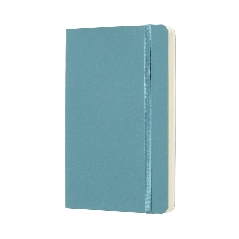 Zápisník Moleskine měkký čistý modrozelený S
