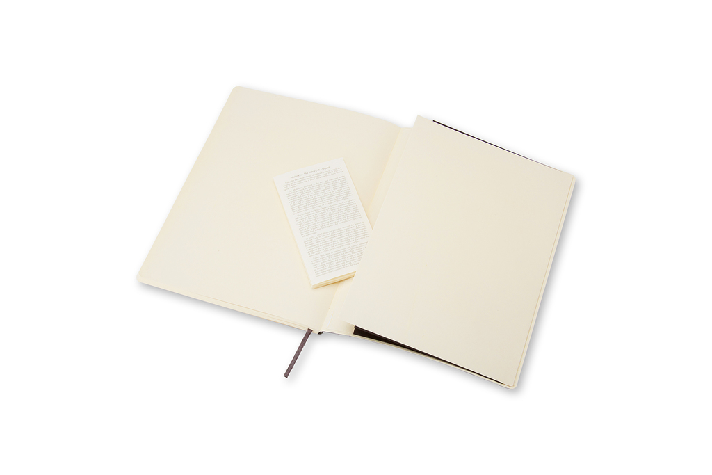 Zápisník Moleskine měkký čtverečkovaný černý XL