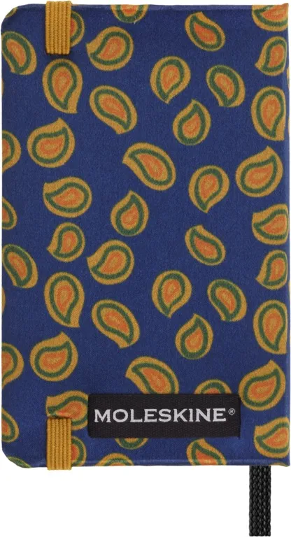 Silk zápisník Moleskine čistý modrý XS v dárkové krabici