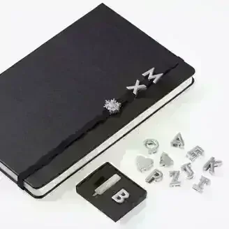 Ozdoba na zápisník Moleskine - písmeno P