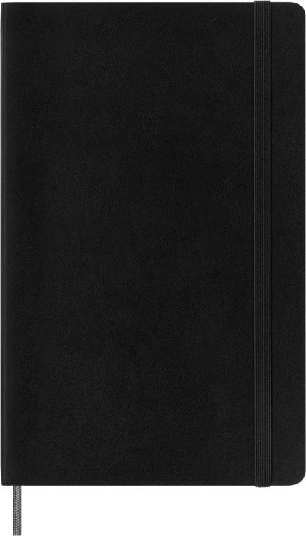 Smart zápisník Moleskine měkký čistý černý L