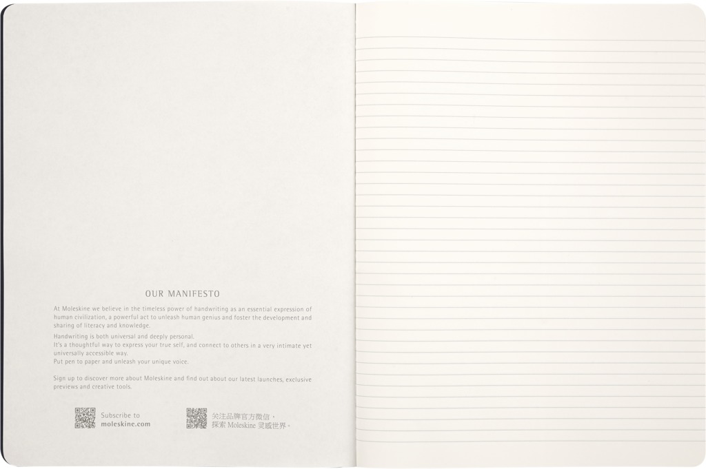 Sakura sešit Moleskine Cahier 1 ks linkovaný XL