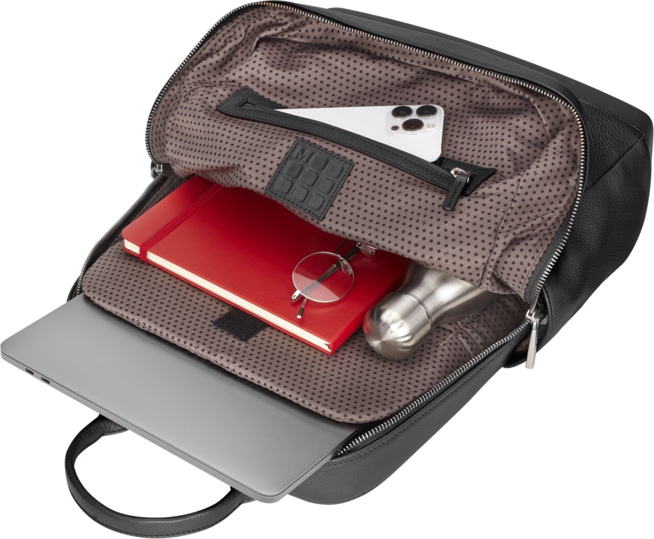 Batoh Moleskine Classic Leather černý