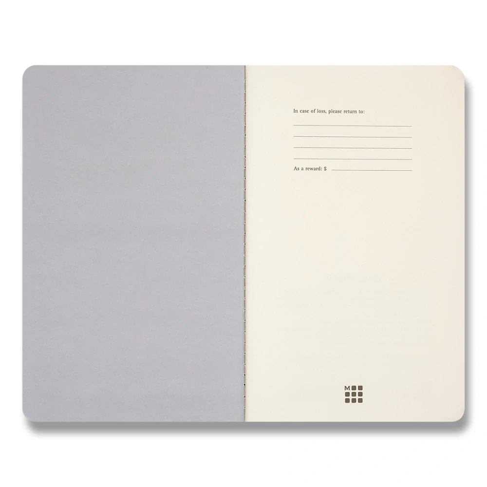 NASA-inspired sešity Moleskine Cahier 2 ks čistý L