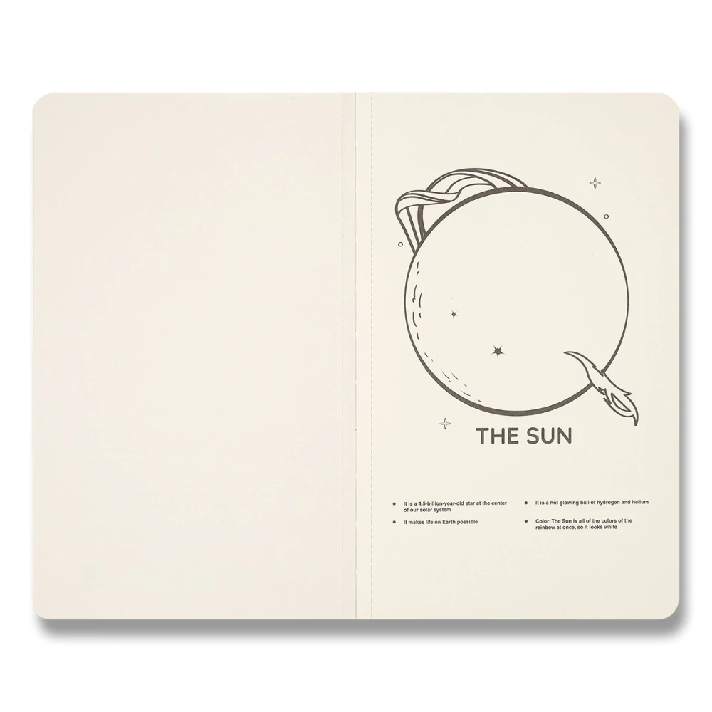 NASA-inspired sešit Volant Moleskine 1 ks čistý L