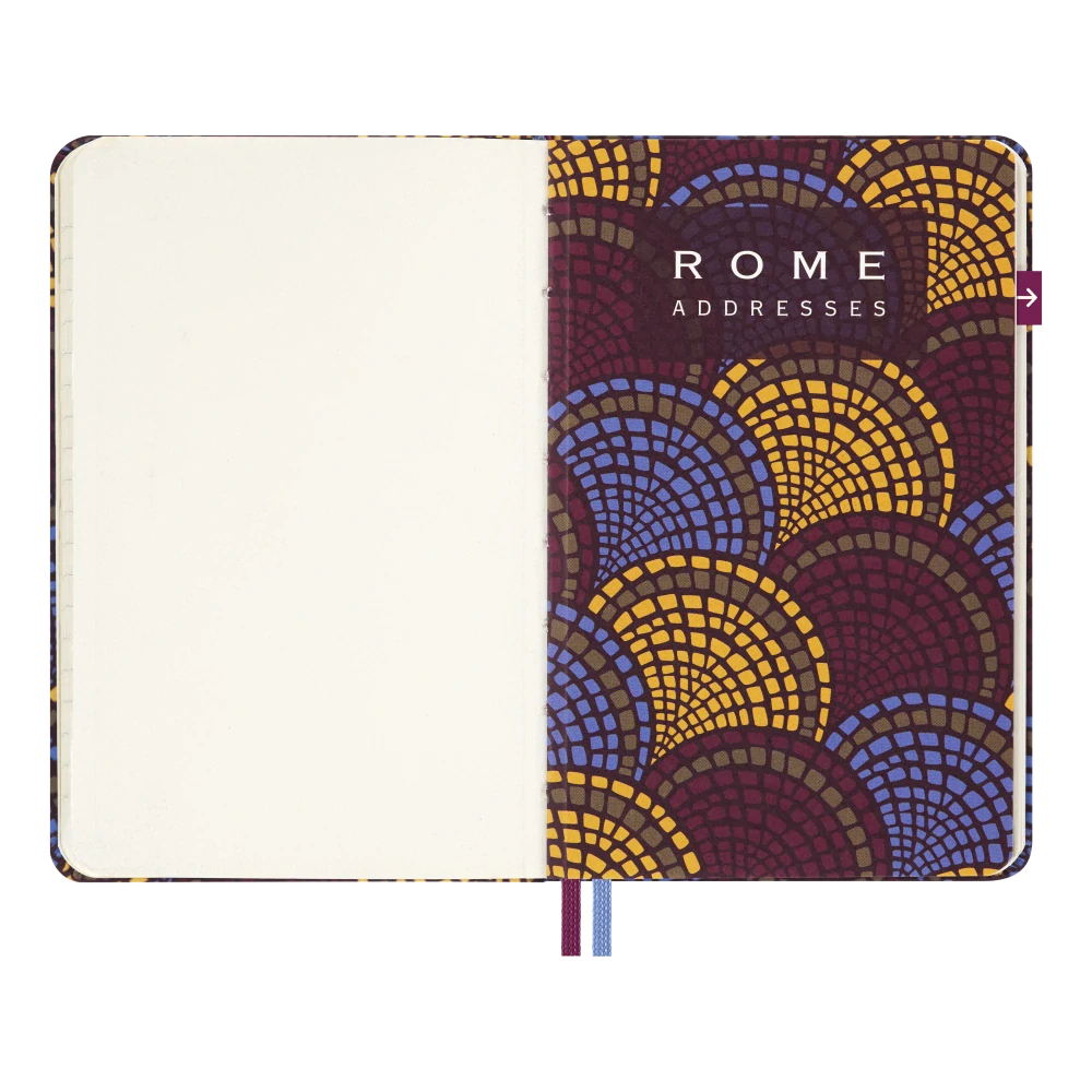 Zápisník Moleskine LUXE Rome čistý/linkovaný tvrdý S