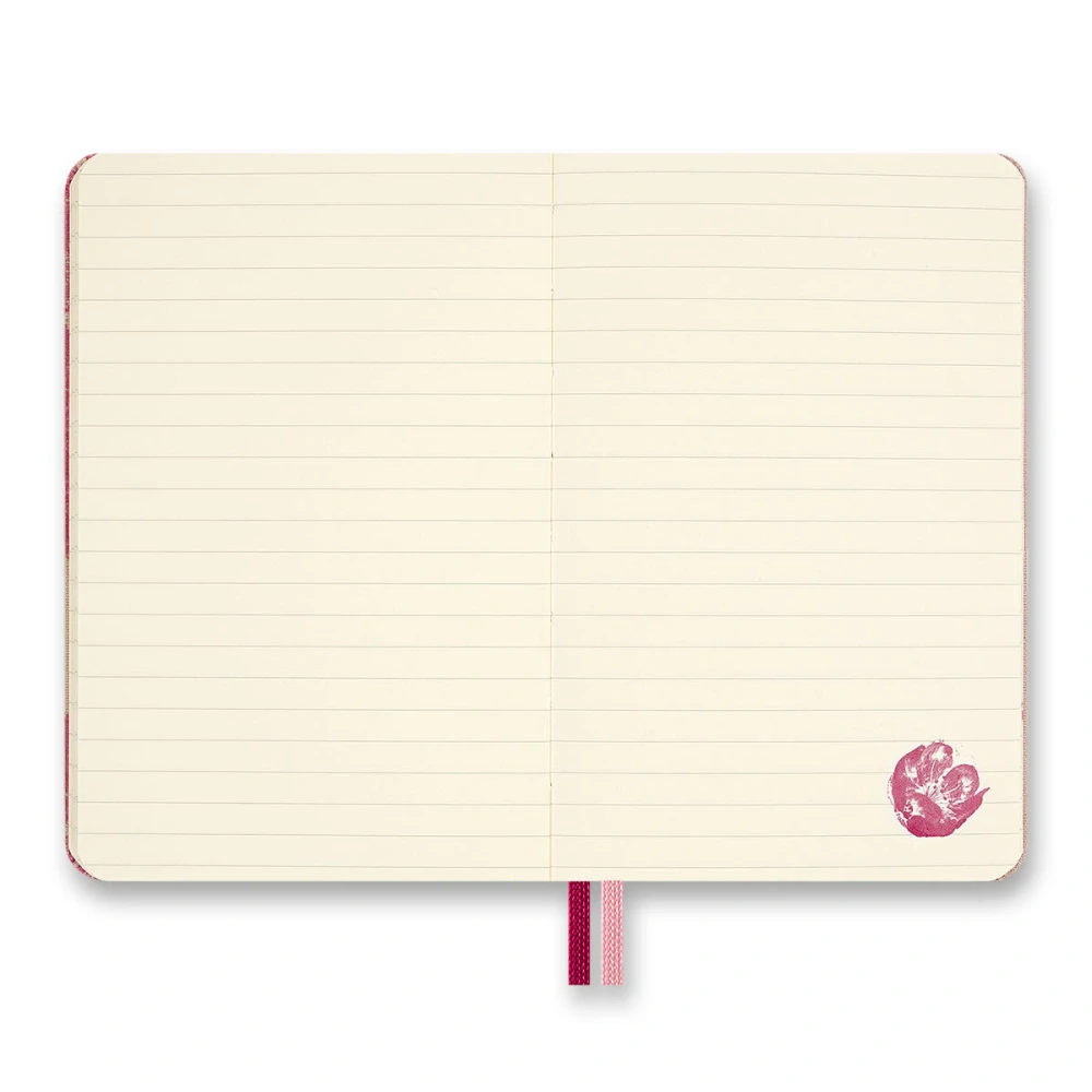Sakura zápisník Moleskine linkovaný tvrdý S v dárkové krabici