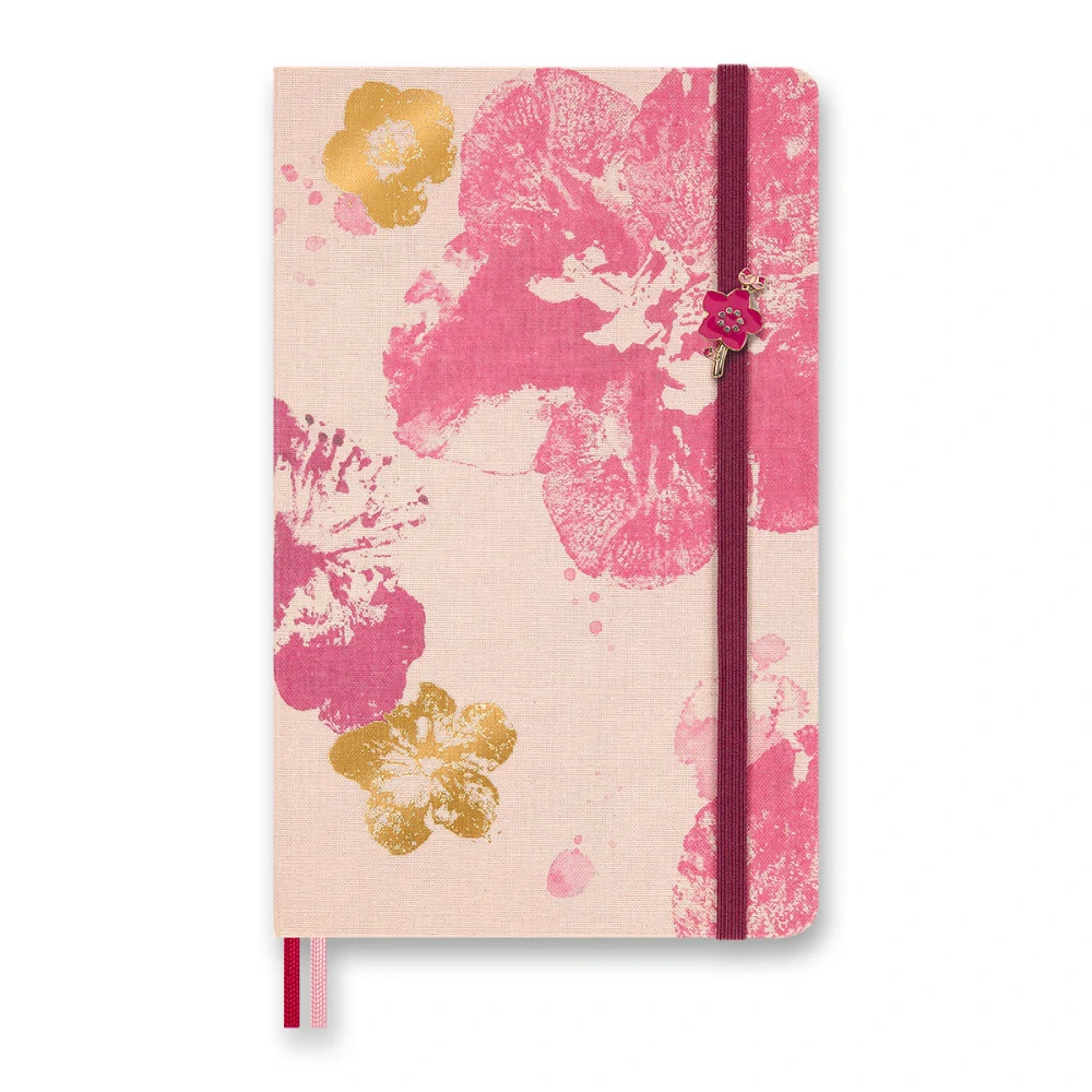 Ozdoba na zápisník Moleskine - Sakura crystal