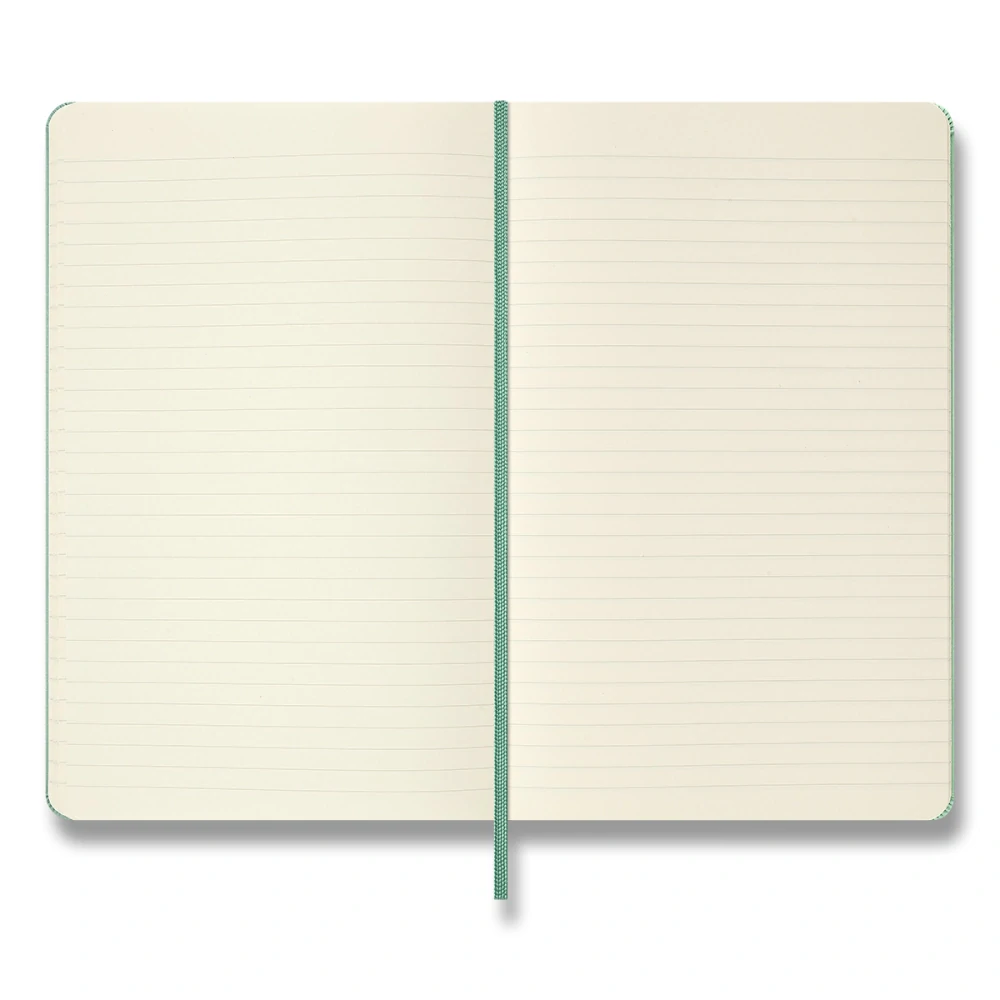 Zápisník Moleskine CP tvrdý linkovaný světle zelený L