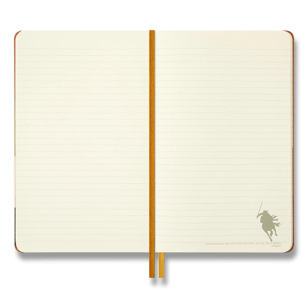 Zápisník MOLESKINE The Lord of the Rings linkovaný tvrdý L Frodo and Sam