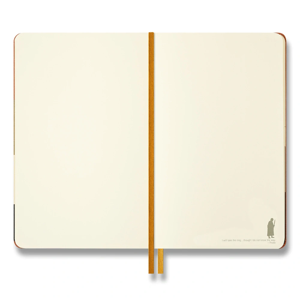 Zápisník MOLESKINE The Lord of the Rings tvrdý čistý L Frodo and Sam