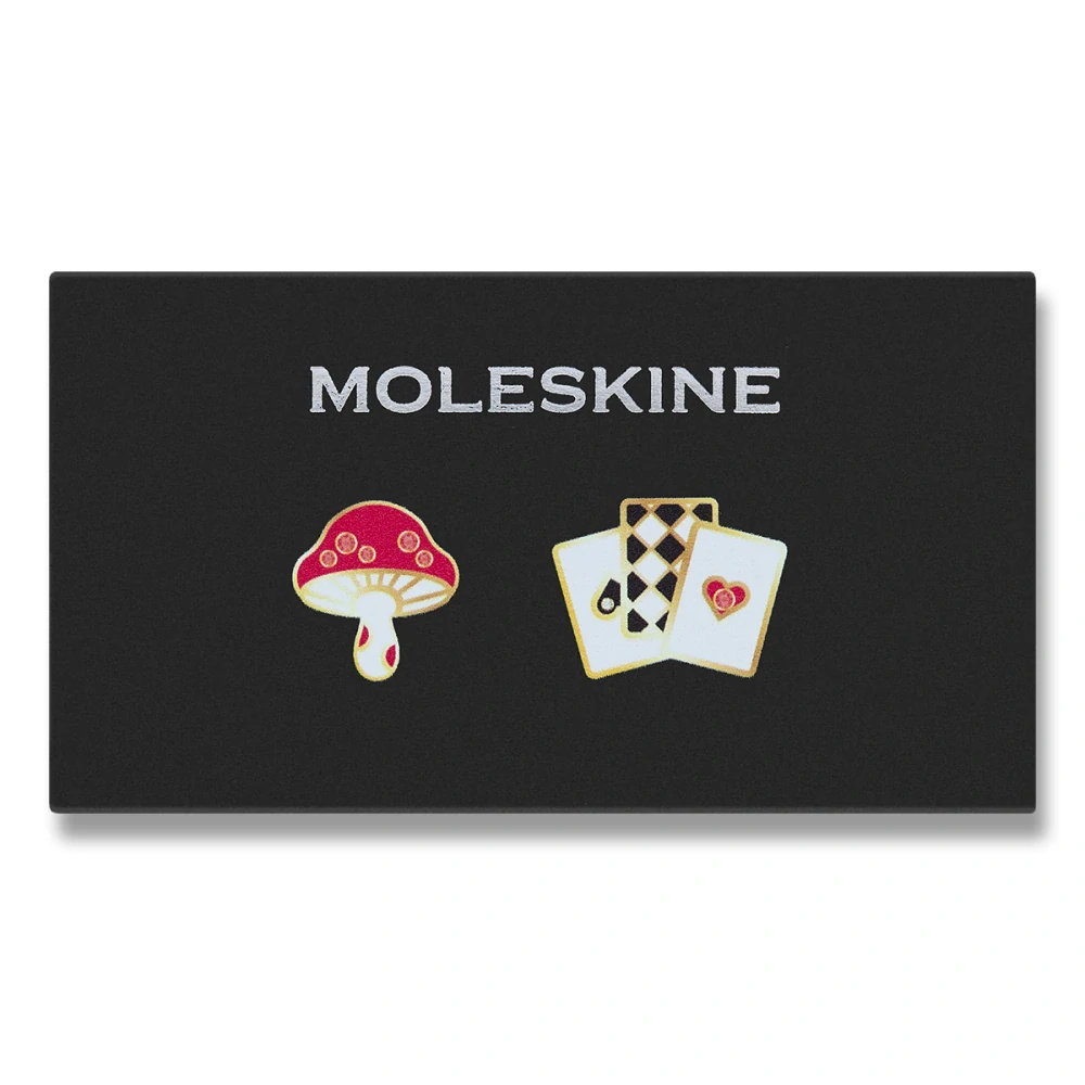 Ozdoba na zápisník MOLESKINE Alice in Wonderland - Mushroom + Cards