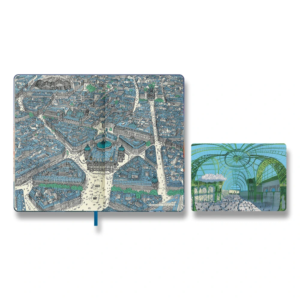 I Am Paris zápisník Moleskine linkovaný tvrdý L