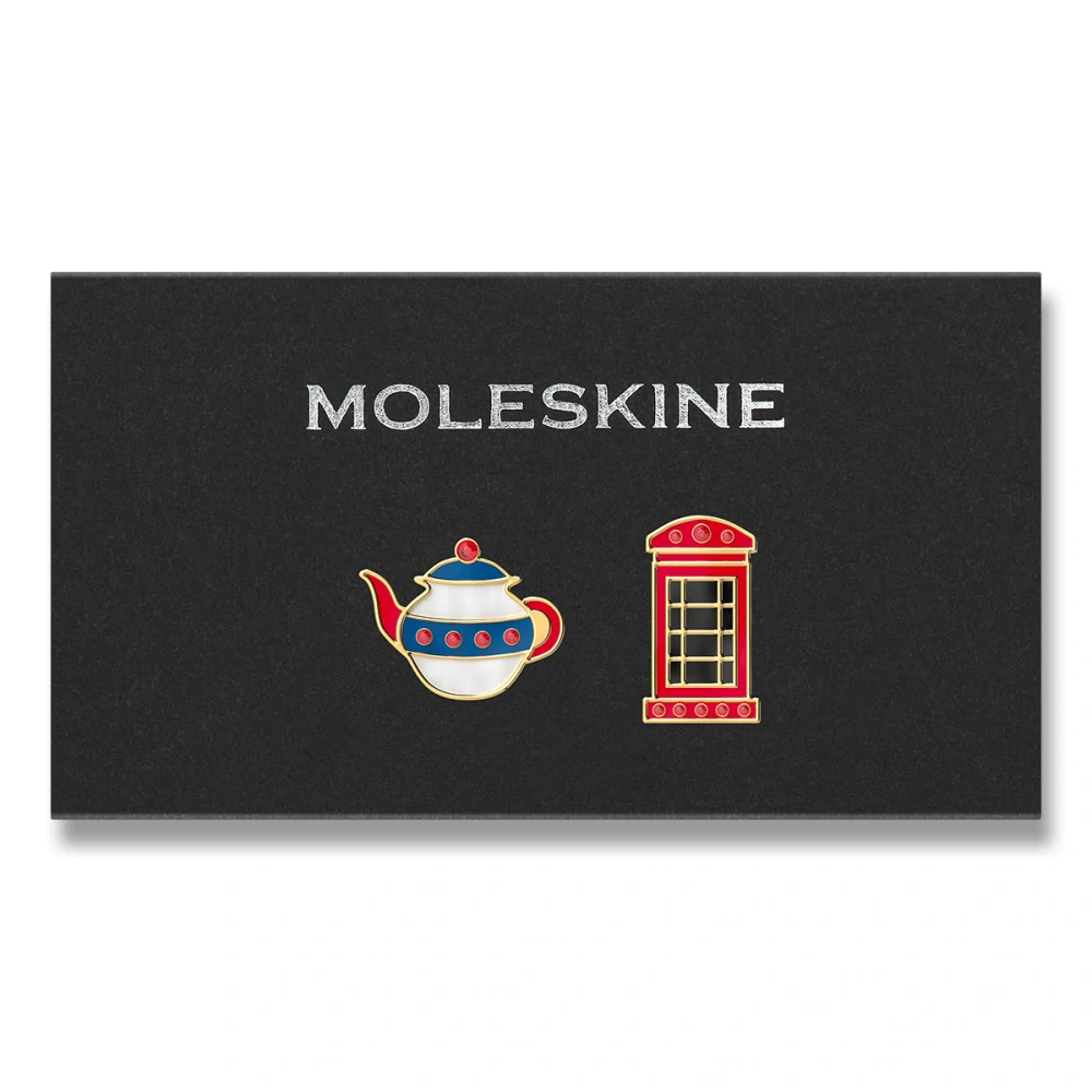 Ozdoba na zápisník Moleskine UK, 2 ks