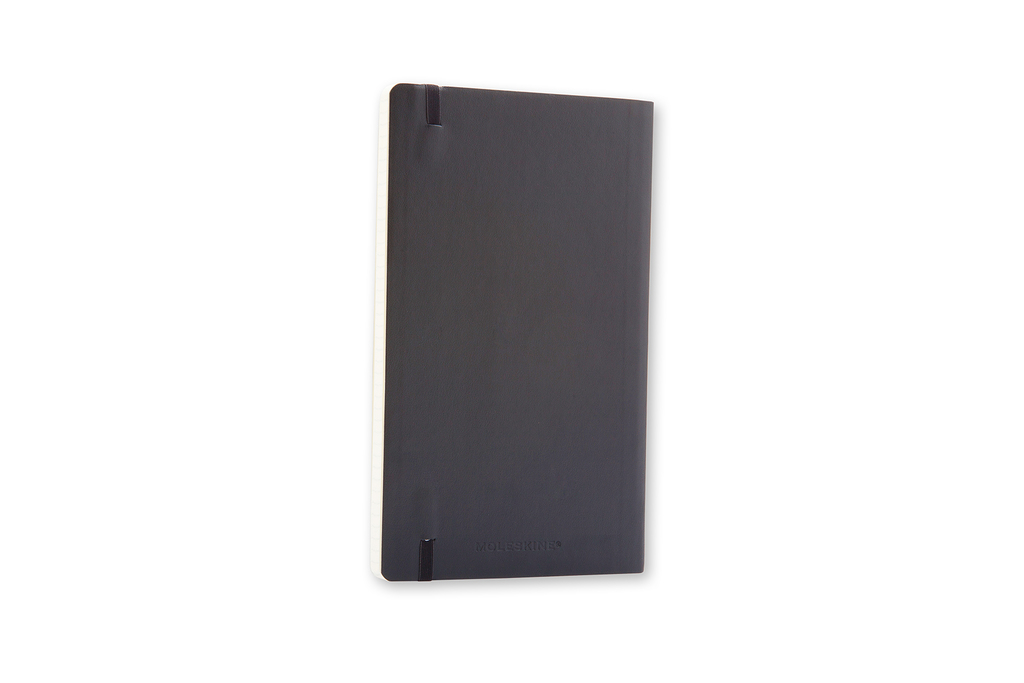 Zápisník Moleskine měkký čtverečkovaný černý S