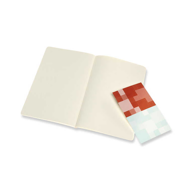 Volant zápisníky Moleskine 2 ks čistý oranžový a modrý L