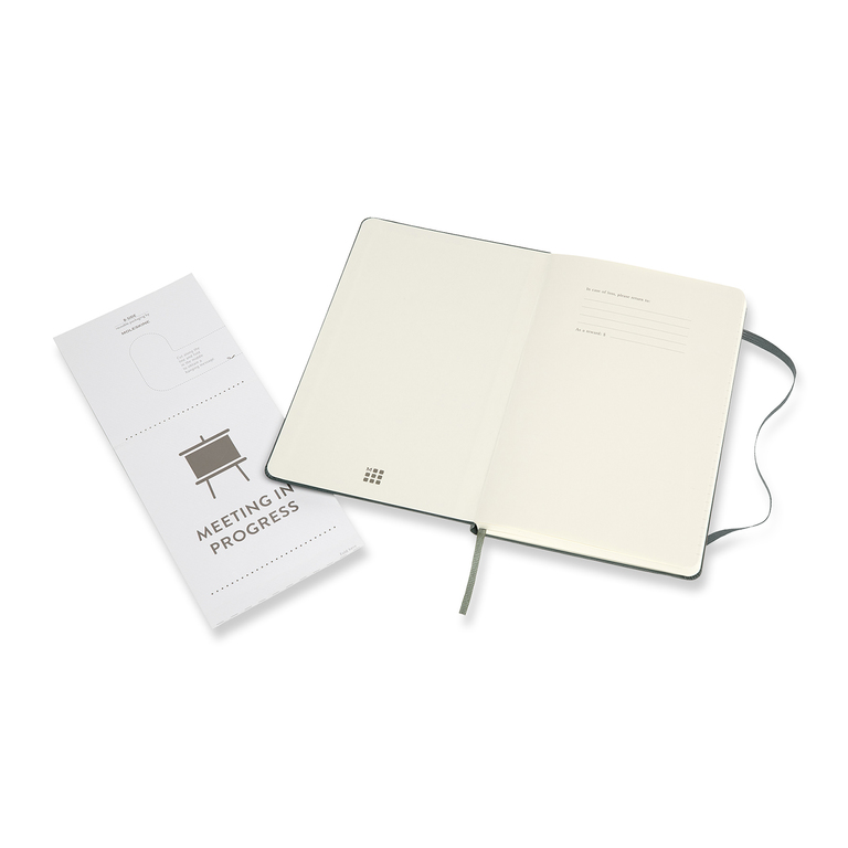Professional diář-zápisník Moleskine tvrdý zelený L 