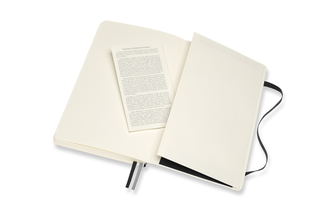 Zápisník Moleskine Expanded měkký tečkovaný černý L