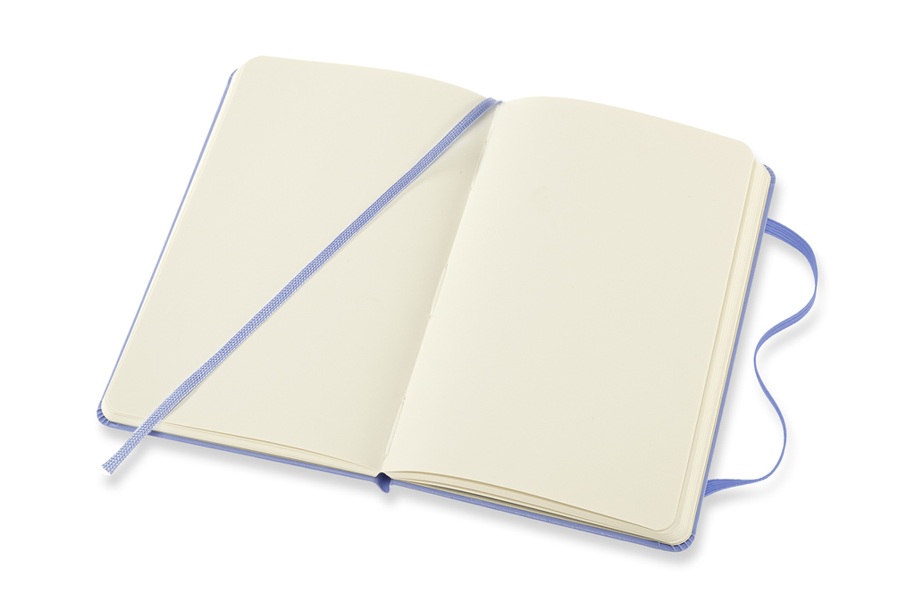 Zápisník Moleskine tvrdý čistý světle modrý S 