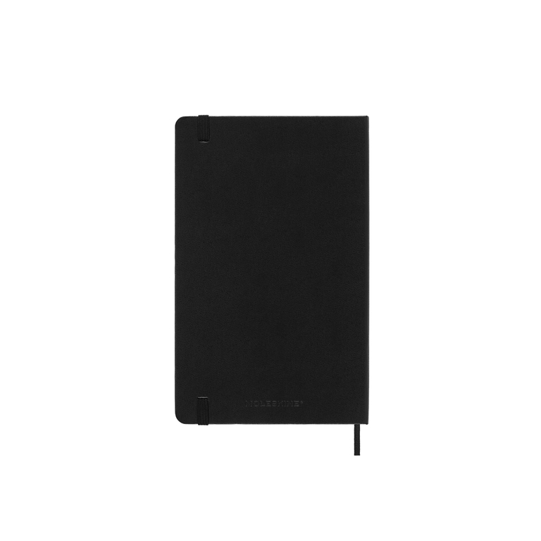 Sada Moleskine černý zápisník L a kuličkové pero Kaweco 0,7 mm