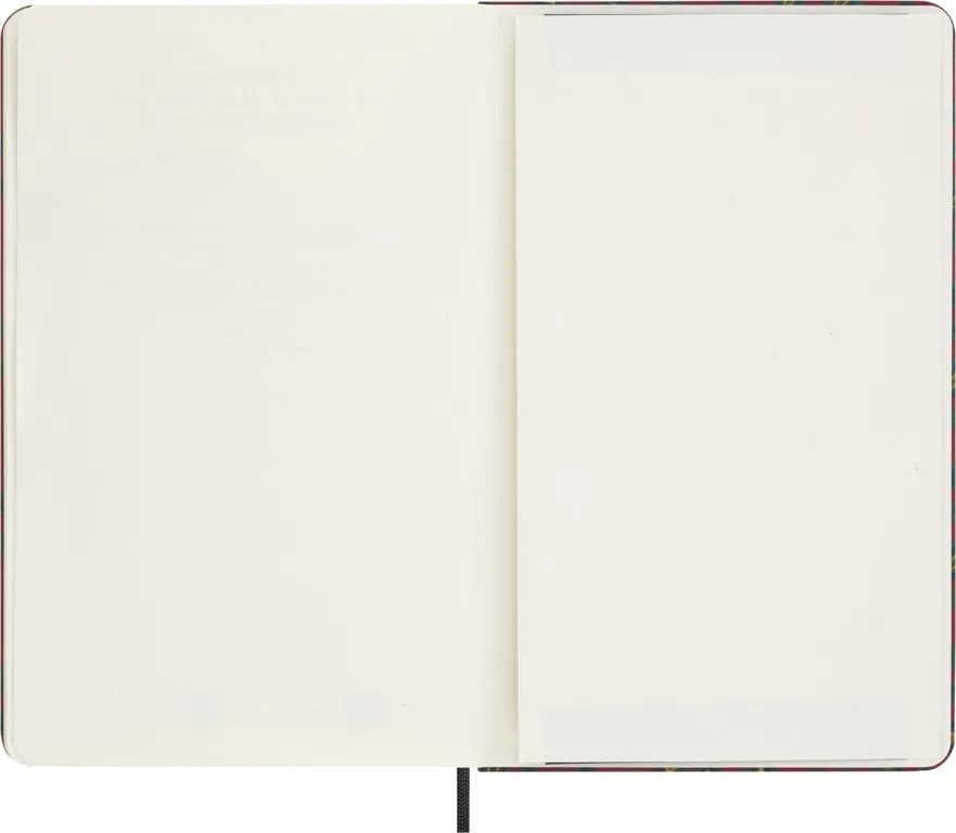 Silk zápisník Moleskine linkovaný bordeaux vínový L v dárkové krabici