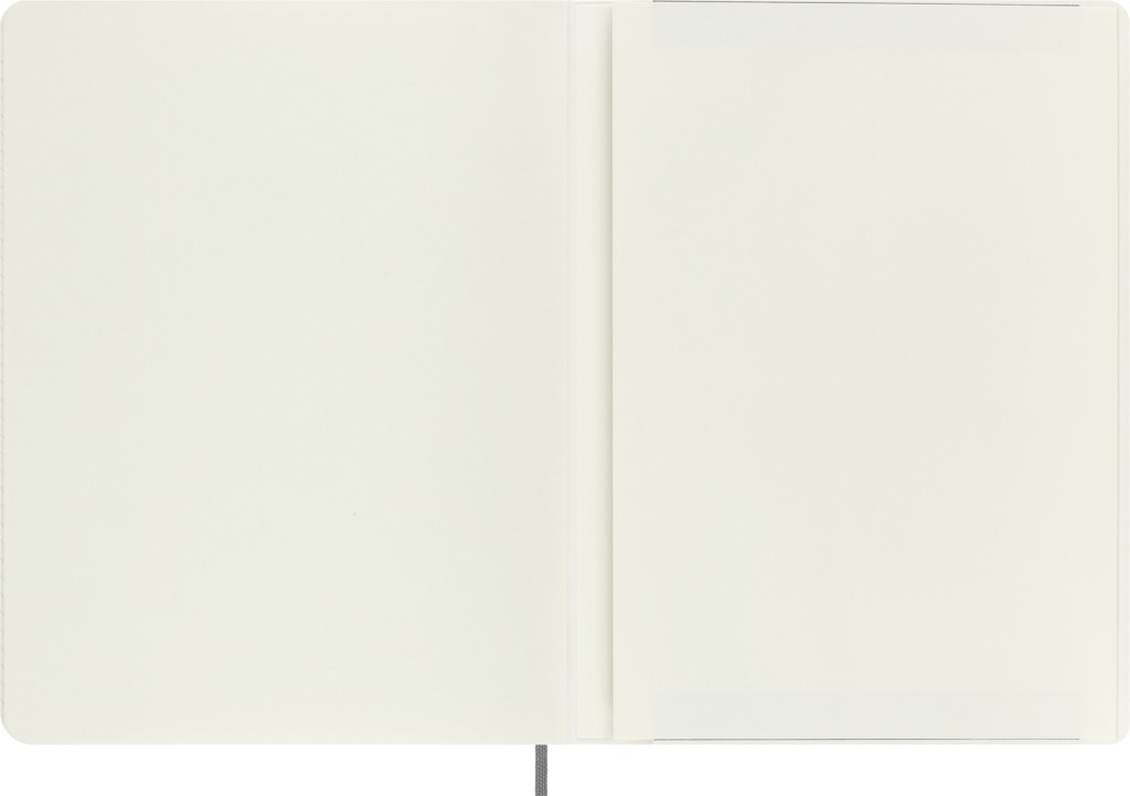 Smart zápisník Moleskine měkký čistý černý XL