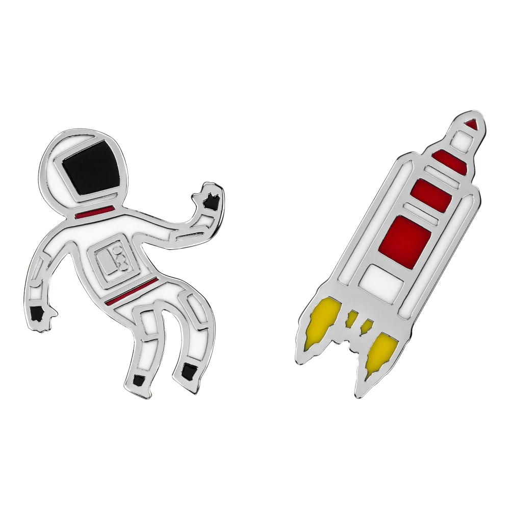 NASA-inspired sada Moleskine - zápisník linkovaný L a grafitové tužky v dárkové krabici