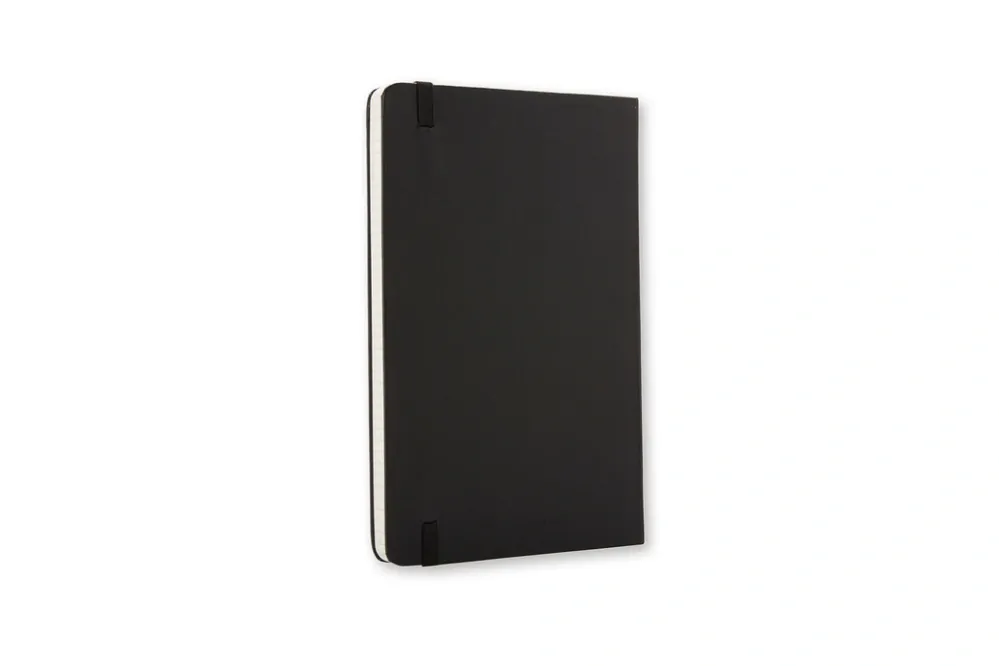 Zápisník Moleskine tvrdý čtverečkovaný černý L