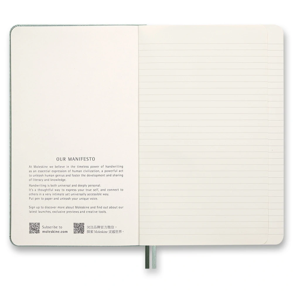 Snake Vegea zápisník Moleskine linkovaný L v dárkové krabici