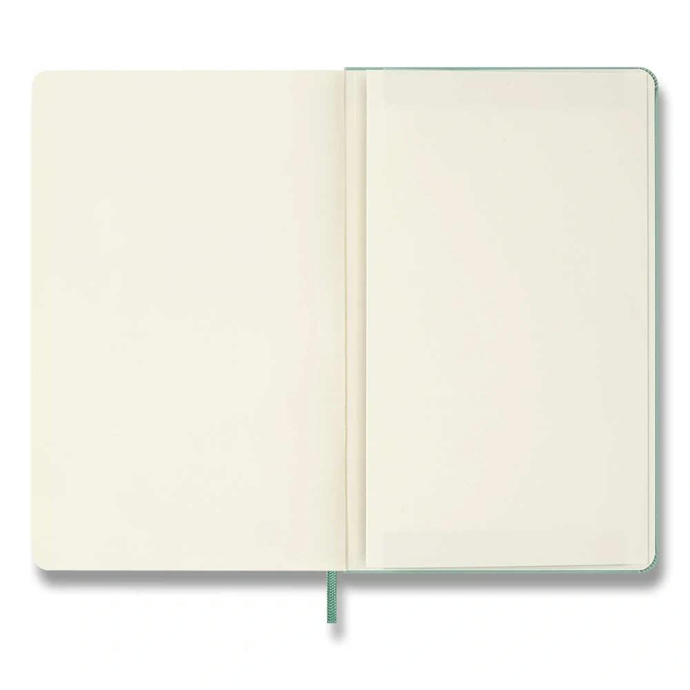 Zápisník Moleskine CP tvrdý linkovaný světle zelený L