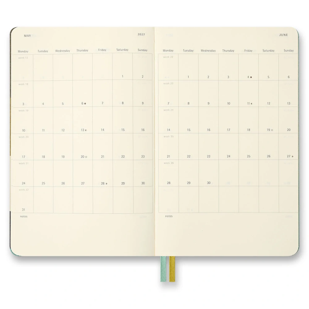 18měsíční týdenní diář Moleskine 2026-2027 The Lord of the Rings L