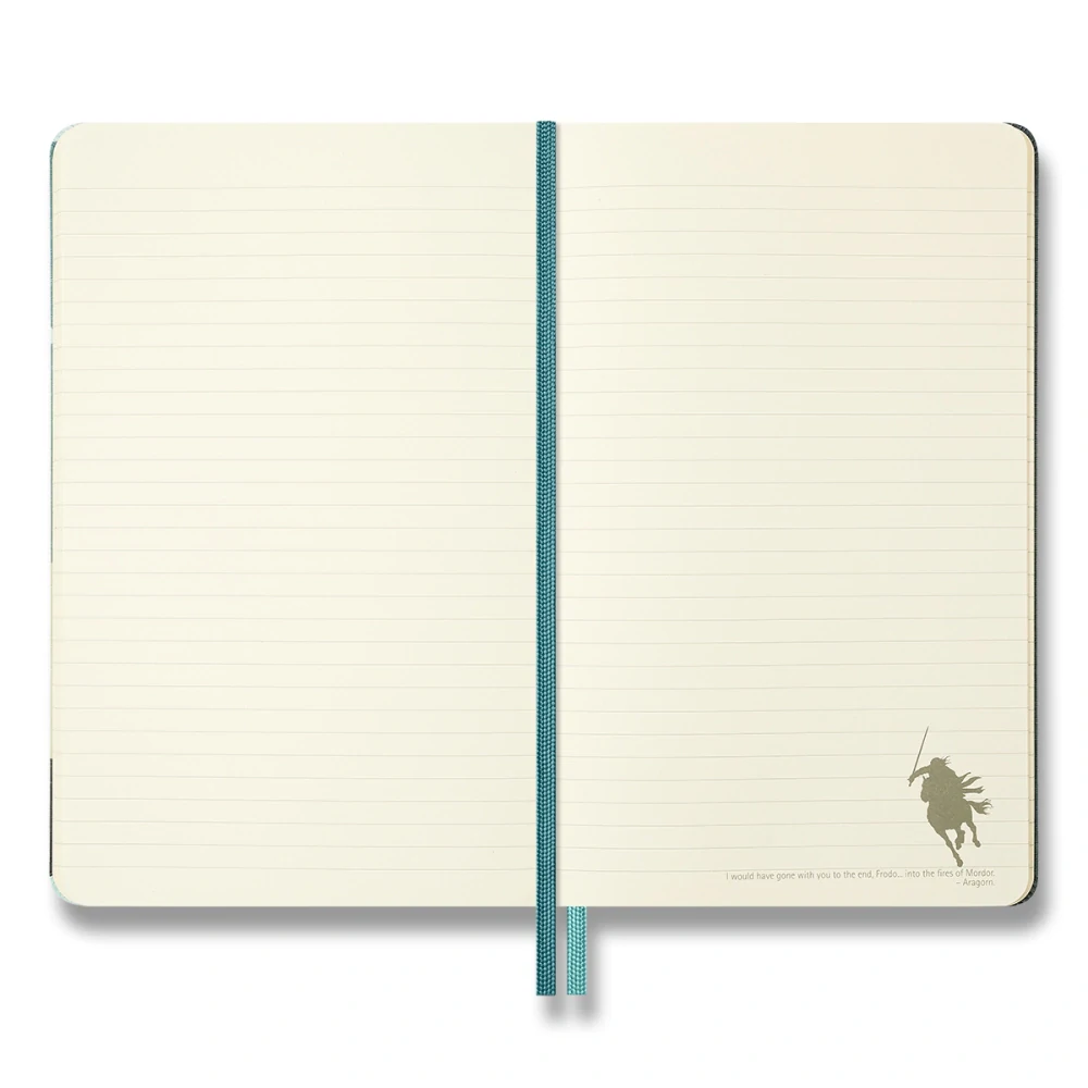 Zápisník MOLESKINE The Lord of the Rings linkovaný tvrdý L Aragorn v dárkové krabici